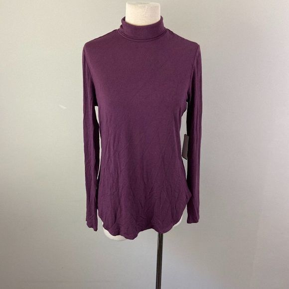 NWT PREMISE‎ STUDIO Purple Turtleneck - Picture 2 of 9